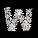 1yard Chic sewing diy embroidered lace trim ribbon wedding bridal dress trim&LJ