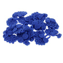 20 Sets Handmade Chinese Frogs Closure Knots Buttons Ribbon Fasteners Craft