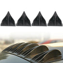 Shark Fin Diffuser Vortex Generator For Mazda Subaru Roof Spoiler Bumper JR