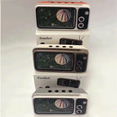 Peterhot Mini Speaker Retro Tv Mobile Phone Bracket Wireless Bt Speaker Por
