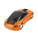 2.4G Orange Wireless Car Shape 1600DPI Optical PC Laptop Mouse USB Receiver