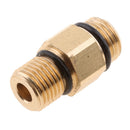 Outlet Metric Fitting M14 M14X1.5 Male to 1/4" Male NPT Pipe Gauge Adapter