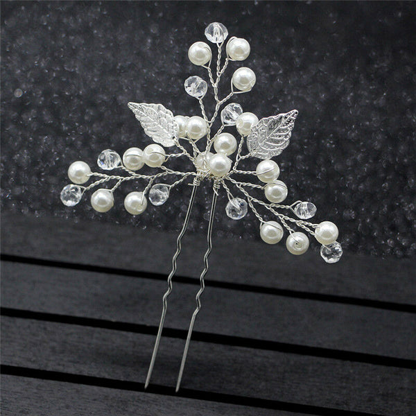 2pcs Women Hair Pins Bridal Hairpins Wedding Hair Ornaments Hair Accessories â„–[