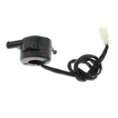 Replacement Throttle Housing Kill Switch Kit for Yamaha PW80 Dirt Bike , Black,