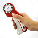 45Mm Wave Rotary Blade(Pack Of 10) Great Pinking Blade For Quilting,Scrap B U3T7