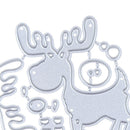 Christmas Deer Metal Cutting Dies Craft dies for Scrapbooking DIY card makin 3C