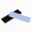 2 Pack PCIe M.2 SSD 2280 Heatsinks Cooler DIY Laptop PC Memory Cooling Fin +