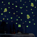 Luminous Glow In the Dark Heart Wall Stickers for Kids Baby Bedroom Decor