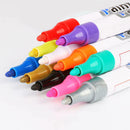 6pcs Waterproof Permanent Paint Marker Pen For Car Tyre Tire Tread Rubb OWN