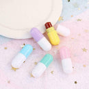 5Pcs /Set Capsule Lipstick Lasting Non-Stick Cup Moisturizing Makeup Lipsti N2F5