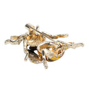 Cute Bee Fly Insect Brooch Clothes Accessories Enamel Brooches Birthday Gif