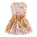 2pcs/set Pet Outdoor Dress For Pet Princess Costume Xmas Year Party Decor