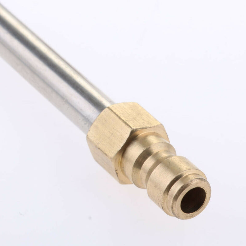 3pcs Pressure Washer Angled Lance Extension Metal Pole Car Cleaning Parts