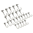 25 pcs 2.5G 3.5G 5g 7g 10g Gany set of fish baits of head jigs round lead w T7L7