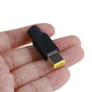 Round Jack to Square End Adapter for IBM Lenovo Thinkpad Laptop Power Cord5.5mOZ