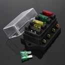4 Way Car Vehicle Circuit Standard ATC Automotive Blade Fuse Box Block Holder