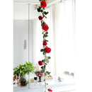 180cm Large Wedding Party Bouquet Rose Home Decor Artificial Flowers Red