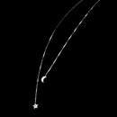 of ladies delicate stars and pendant earrings long earrings gift
