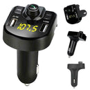 LED 4.1A Bluetooth Kit Dual USB Car Charger 3.1A 2 Ports USB FM Transmitter N7S0