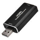 4K HDMI to USB 2.0 Video Video Capture Card for Recording Live Streaming A