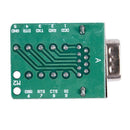 DB9 D-SUB 9 Pin Male Adapter RS232 to Terminal Connector Signal Module Gree
