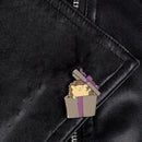 Hedgehog Pin Brooch Cartoon Cute Clothes Jacket Backpack Badges (Style 1)