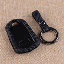 Fit For Cadillac ATS CTS XTS Carbon Fiber Car Remote Key Fob Case Shell Cover