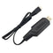 USB Charger Cable Battery Wire Charging for MJX B3 B2W B6 Bugs 2/3/6 Drone