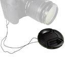 72mm center pinch snap on Front Lens Cap Cover For Canon string SH Nik L5Q6