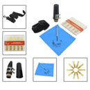 Clarinet Mouthpiece Cap Neck Strap Cleaning Cloth Reeds Repair Tool Parts