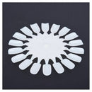 10PCs Makeup Nail Polish Color Cardboard Color Chart 18 colors, Beige