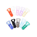 5Pcs/set New Fashion Baby Pacifier Clip Holder Soother Pacifier Mam Infant OZ