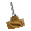 2PCS 50mm Rubber Polishing Deburring Brush Wheels, can Attach to Your Favorite