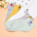 1 Pairs Women Short Socks fruit Cute College Fresh Female Socks Soft Cot FmTEUS