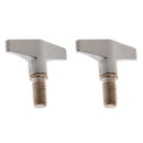 2 Pieces Drum Cymbal Stand Knobs Wing Nuts for Musical Instrument Parts 39x36mm