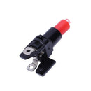 Red LED Lamp 52mm Dia Round Push Button w Limit Switch for Arcade Video Gam P5D7