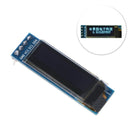 White 0.91" I2C IIC OLED 128x32 LCD LED Display Module SSD1306 For Arduino 1PC