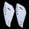 Motorcycle Handguards 22mm Handlebar Protector Motorbike Accessories White