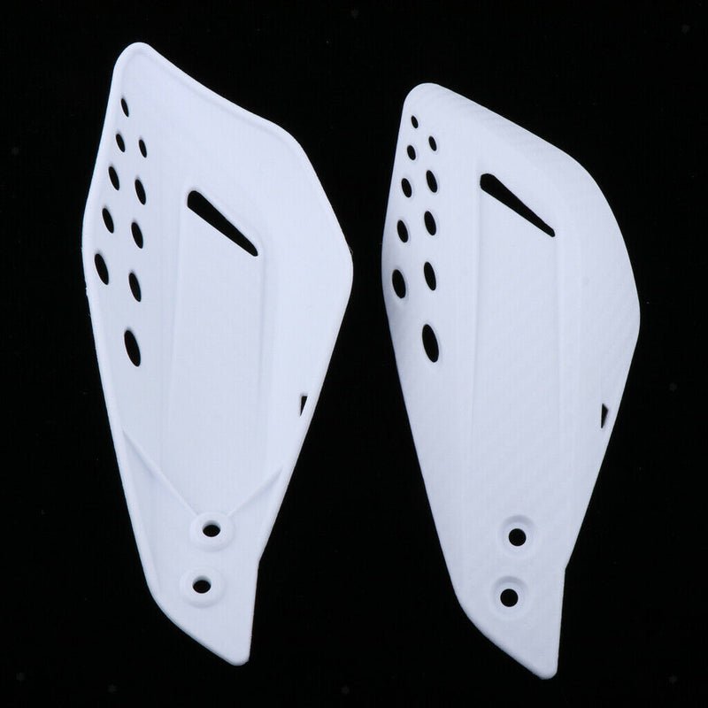 Motorcycle Handguards 22mm Handlebar Protector Motorbike Accessories White