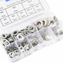 360Pcs Stainless steel Flat Washers Sealing Ring Washers Assortment Set 8 S K9X9