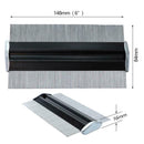 1Pcs Metal Pin Metric Inch Scale Contour Profiles Gauge Shape Woodworking Tools