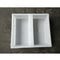 5pcs Road Driveway Brick Patio Concrete Slabs Path Garden Walk Maker Mould ,