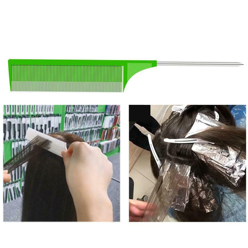 ABS Weaving Highlighting Foiling Hair Comb Highlight Salon Tool Pin Tail