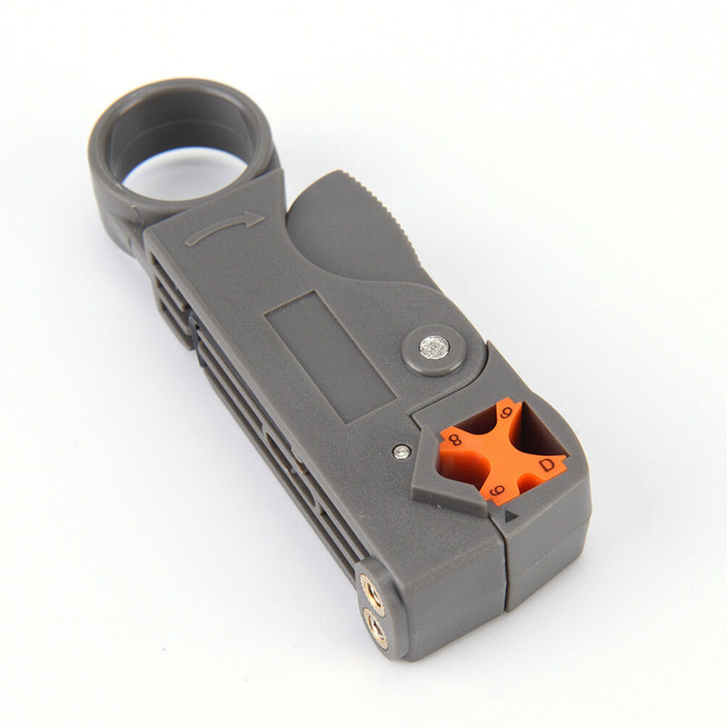 Adjustable Double Blades RG6/59 Wire Stripper Automatic Cable Cutter Pliers  Bj