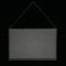 2 Sided Hanging Glass Display Frame for Photo Picture Specimen 18x13cm