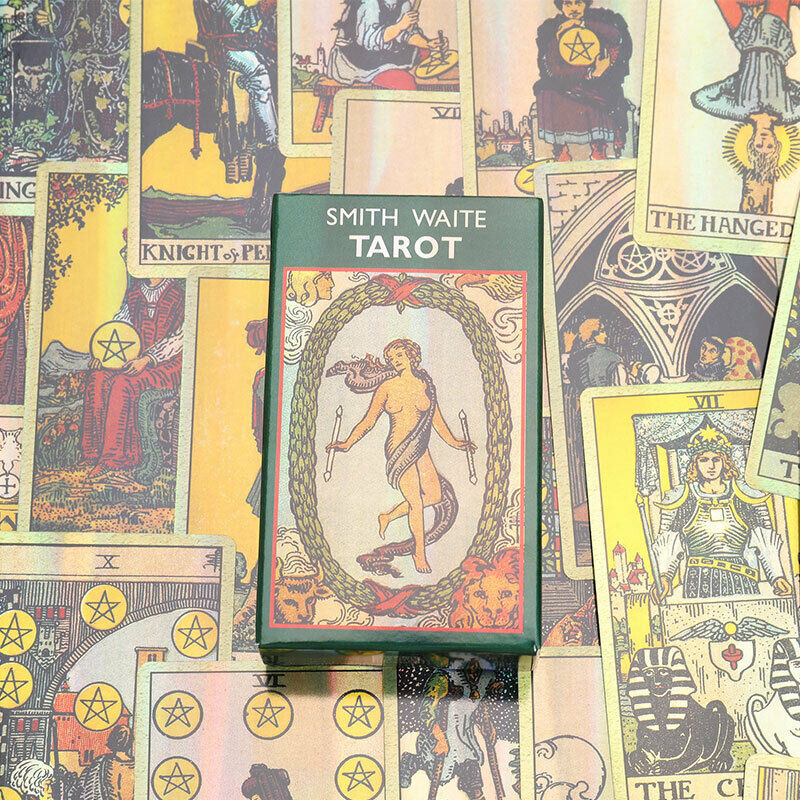 Smith-waite Tarot Deck New-fashioned Color Tarot Cards Game English BoardS Hn