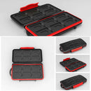 Function Water Resistant Holder Storage Memory Card Case Fits 12 SD+12 GFN