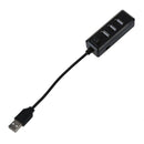 USB 2.0 HUB, 4 Port, with on/off Switch High-speed 480 Mbps Laptop black Ne