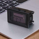 12V-60V Car Marine Motorcycle LED Digital Voltmeter Battery Gauge Voltage M T0B2