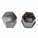 20PCS 19mm Car Hub Screw Cover Car Wheel Nut Lug Dust Cover Caps Bolt Grey OEW